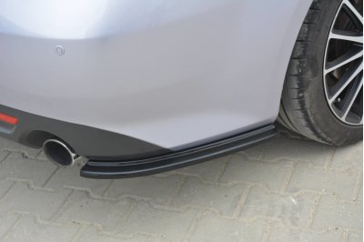 Накладки сплиттеры боковые на задний бампер на Mazda 6 GH Sport Hatch